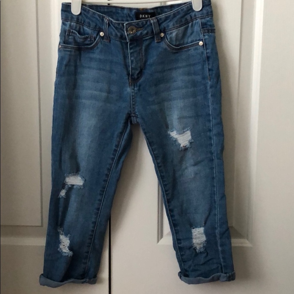 Girls DKNY Capri Jeans